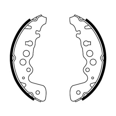 SET SABOTI FRANA ABE C08018ABE - Compatibil cu SUZUKI