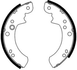 Set saboti frana ABE C0G015ABE