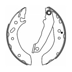 Set saboti frana ABE C0G021ABE