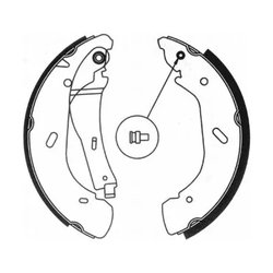 SET SABOTI FRANA ABE C0G043ABE - Compatibil cu FORD, LDV