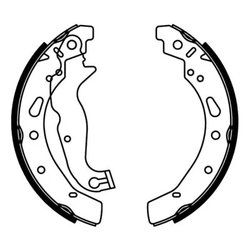 SET SABOTI FRANA ABE C0G055ABE - Compatibil cu FORD, MAZDA