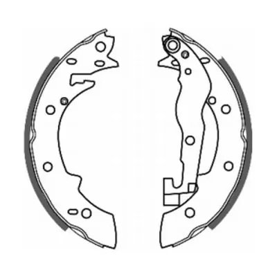 SET SABOTI FRANA ABE C0P001ABE - Compatibil cu ALFA ROMEO, BMW, PEUGEOT, RENAULT, SUZUKI, TALBOT, VOLVO