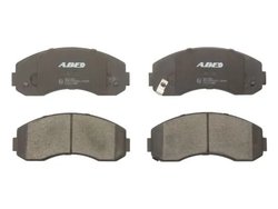 SET PLACUTE FRANA ABE C10311ABE - Compatibil cu KIA, MAZDA