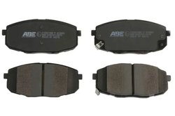 Set placute frana ABE C10321ABE-P