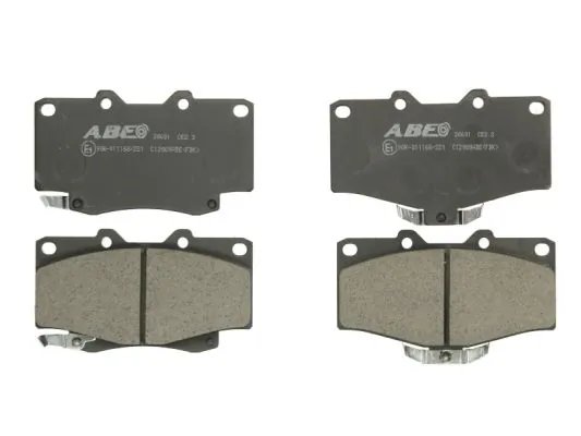 SET PLACUTE FRANA ABE C12089ABE - Compatibil cu TOYOTA, VW