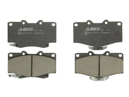 SET PLACUTE FRANA ABE C12089ABE - Compatibil cu TOYOTA, VW