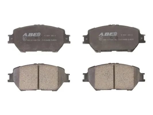 Set placute frana ABE C12104ABE