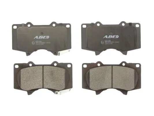 SET PLACUTE FRANA ABE C12111ABE - Compatibil cu LEXUS, MITSUBISHI, TOYOTA, TOYOTA (FAW)