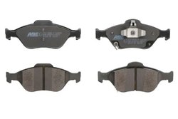 Set placute frana ABE C12118ABE-P