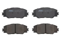 Set placute frana ABE C12121ABE-P
