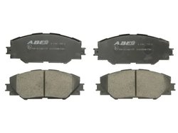 SET PLACUTE FRANA ABE C12122ABE - Compatibil cu TOYOTA