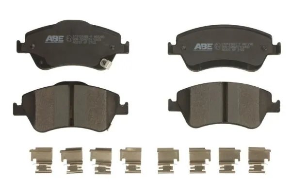 SET PLACUTE FRANA ABE C12131ABE-P - Compatibil cu TOYOTA