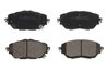 SET PLACUTE FRANA ABE C12140ABE - Compatibil cu TOYOTA