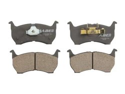 SET PLACUTE FRANA ABE C13001ABE - Compatibil cu MAZDA
