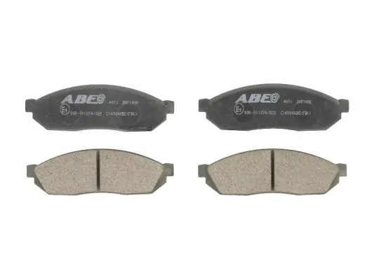 Set placute frana ABE C14004ABE