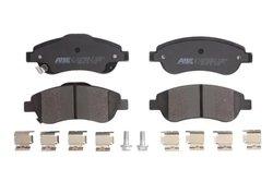 Set placute frana ABE C14053ABE-P
