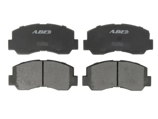 SET PLACUTE FRANA ABE C15002ABE - Compatibil cu ASIA MOTORS, MAZDA, MITSUBISHI, TOYOTA