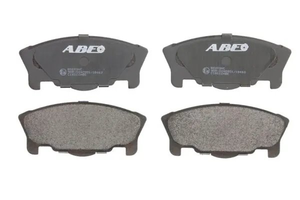 SET PLACUTE FRANA ABE C16012ABE - Compatibil cu DAIHATSU