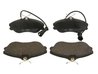 SET PLACUTE FRANA ABE C1A014ABE - Compatibil cu AUDI, PORSCHE