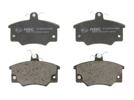 SET PLACUTE FRANA ABE C1D000ABE - Compatibil cu ABARTH, ALFA ROMEO, AUTOBIANCHI, FIAT, LANCIA, PININFARINA