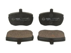 SET PLACUTE FRANA ABE C1G009ABE - Compatibil cu ALFA ROMEO, DAF, FORD, IVECO, LAMBORGHINI, LAND ROVER, LDV