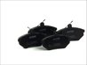 SET PLACUTE FRANA ABE C1W005ABE - Compatibil cu AUDI, CHERY, SEAT, VW