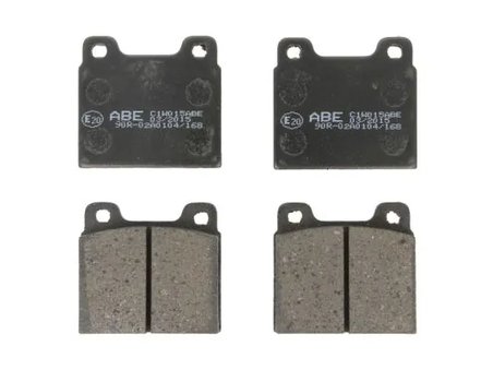 SET PLACUTE FRANA ABE C1W015ABE - Compatibil cu ALFA ROMEO, MERCEDES-BENZ, OPEL, PORSCHE, VW