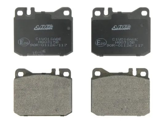 SET PLACUTE FRANA ABE C1W016ABE - Compatibil cu MERCEDES-BENZ, VW
