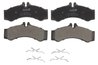 SET PLACUTE FRANA ABE C1W036ABE - Compatibil cu MERCEDES-BENZ, MULTICAR, VW