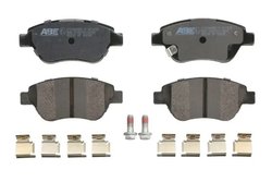 SET PLACUTE FRANA ABE C1X034ABE-P - Compatibil cu FIAT, OPEL, PEUGEOT, VAUXHALL