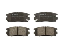 SET PLACUTE FRANA ABE C20012ABE - Compatibil cu CHEVROLET, HYUNDAI, OPEL, PONTIAC, VAUXHALL