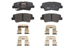 Set placute frana ABE C20314ABE-P