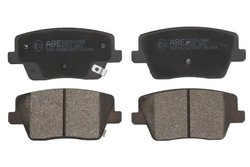 Set placute frana ABE C20517ABE