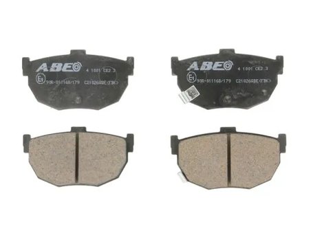 Set placute frana ABE C21026ABE