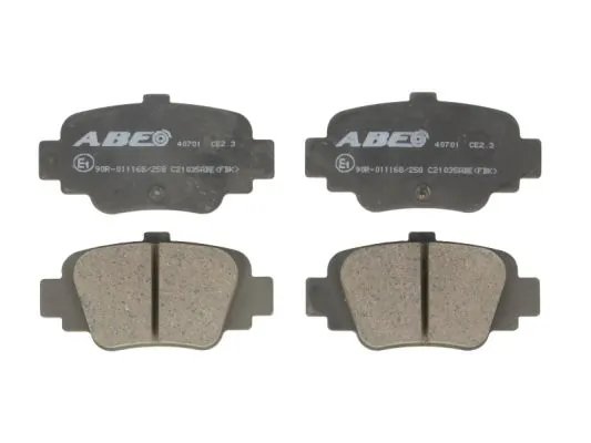 SET PLACUTE FRANA ABE C21035ABE - Compatibil cu NISSAN, ROVER