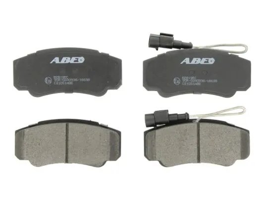 Set placute frana ABE C21051ABE
