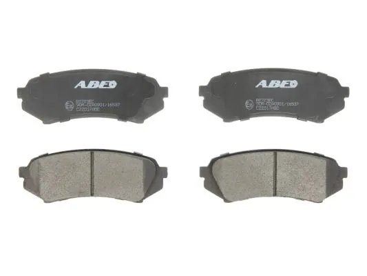 Set placute frana ABE C22017ABE