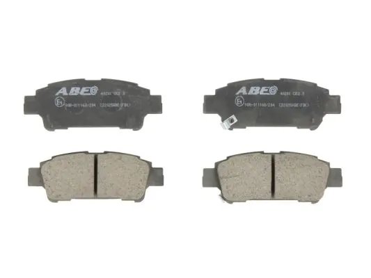 Set placute frana ABE C22025ABE