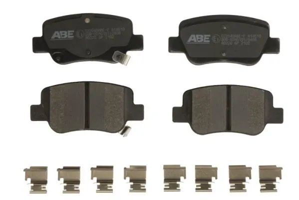 SET PLACUTE FRANA ABE C22040ABE-P - Compatibil cu TOYOTA