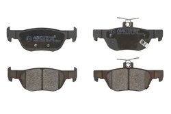 SET PLACUTE FRANA ABE C23024ABE - Compatibil cu MAZDA