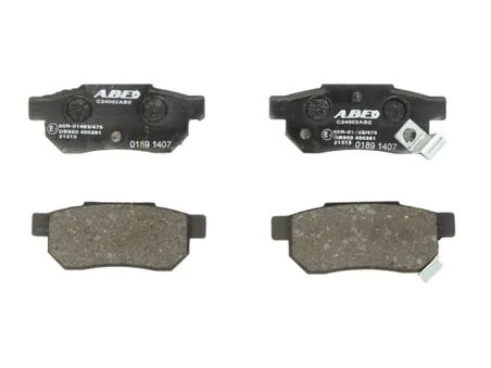 SET PLACUTE FRANA ABE C24002ABE - Compatibil cu ACURA, FORD, HONDA, LOTUS, MG, ROVER, SUZUKI