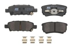 SET PLACUTE FRANA ABE C25012ABE-P - Compatibil cu CHRYSLER, CITROEN, DODGE, JEEP, MITSUBISHI, PEUGEOT