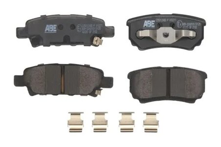 SET PLACUTE FRANA ABE C25012ABE-P - Compatibil cu CHRYSLER, CITROEN, DODGE, JEEP, MITSUBISHI, PEUGEOT
