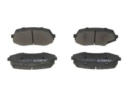Set placute frana ABE C25014ABE