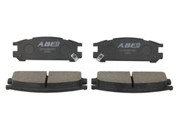 Set placute frana ABE C27001ABE