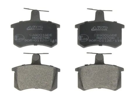 Set placute frana ABE C2A001ABE