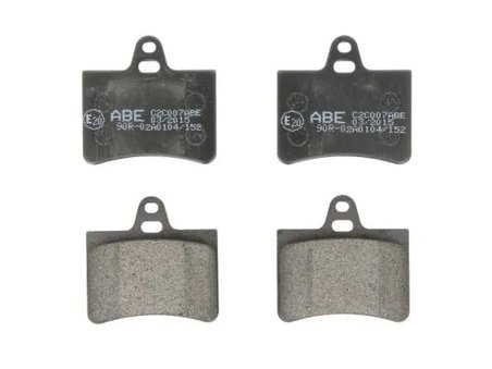 SET PLACUTE FRANA ABE C2C007ABE - Compatibil cu CITROEN