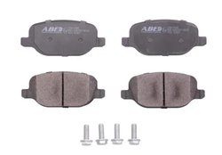 SET PLACUTE FRANA ABE C2D010ABE - Compatibil cu ALFA ROMEO, LANCIA, RENAULT