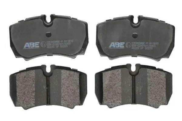 Set placute frana ABE C2E000ABE-P