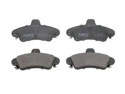 Set placute frana ABE C2G012ABE